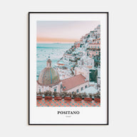 Positano Portrait Color No 2 Poster