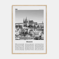 Prague Travel B&W No 1 Poster