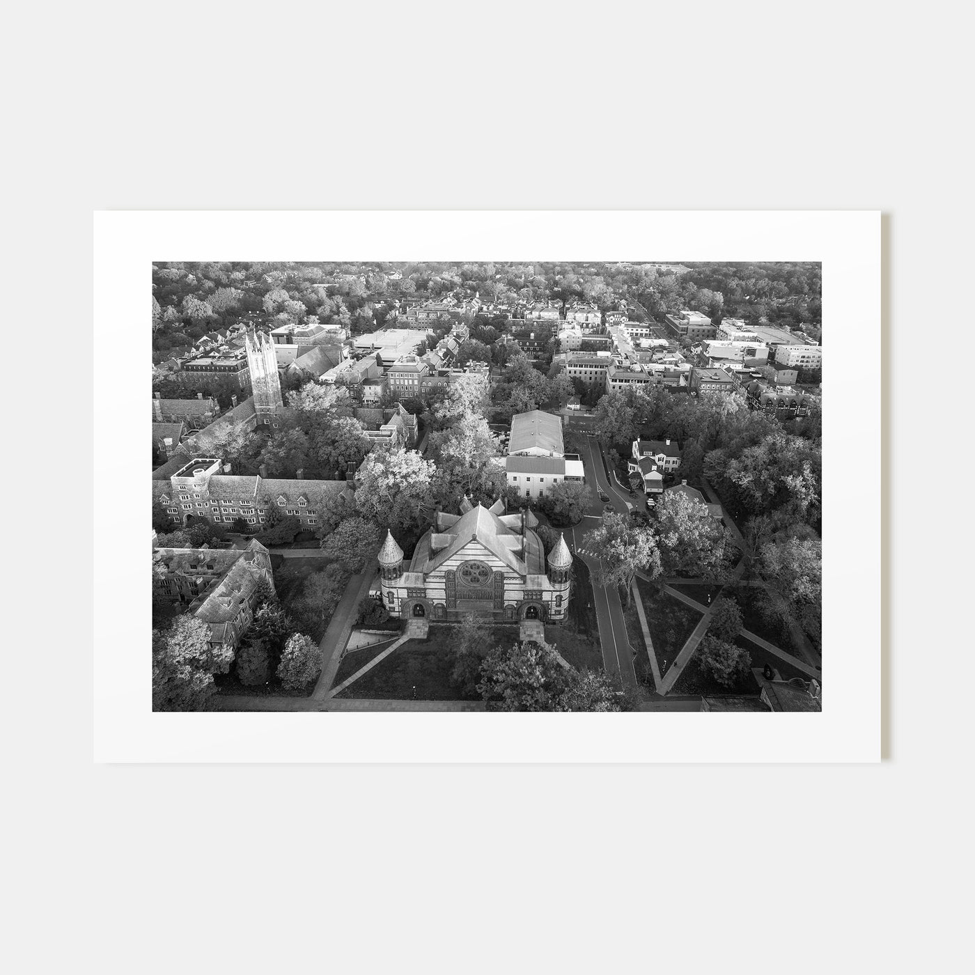 Princeton Landscape B&W Poster