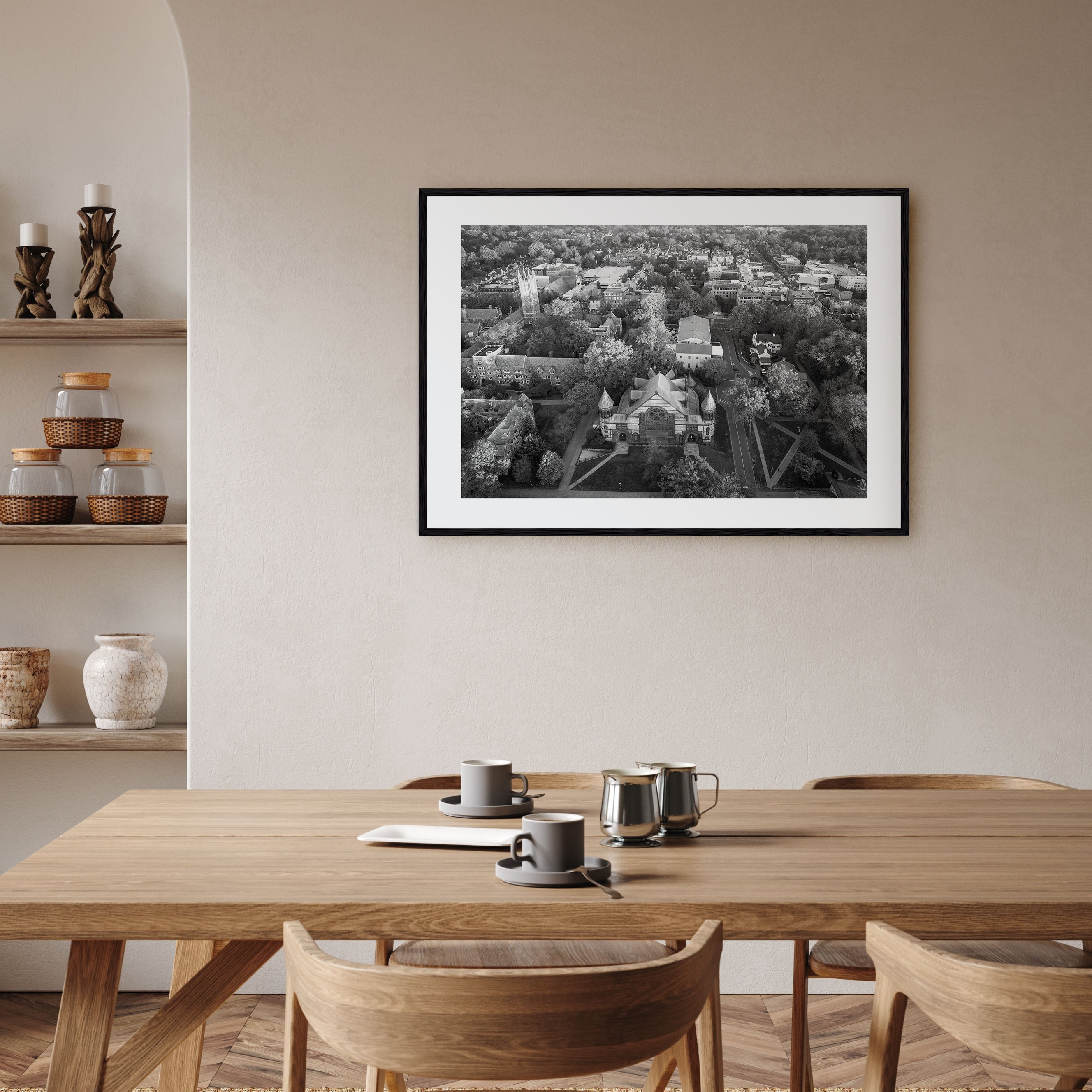 Princeton Landscape B&W Poster