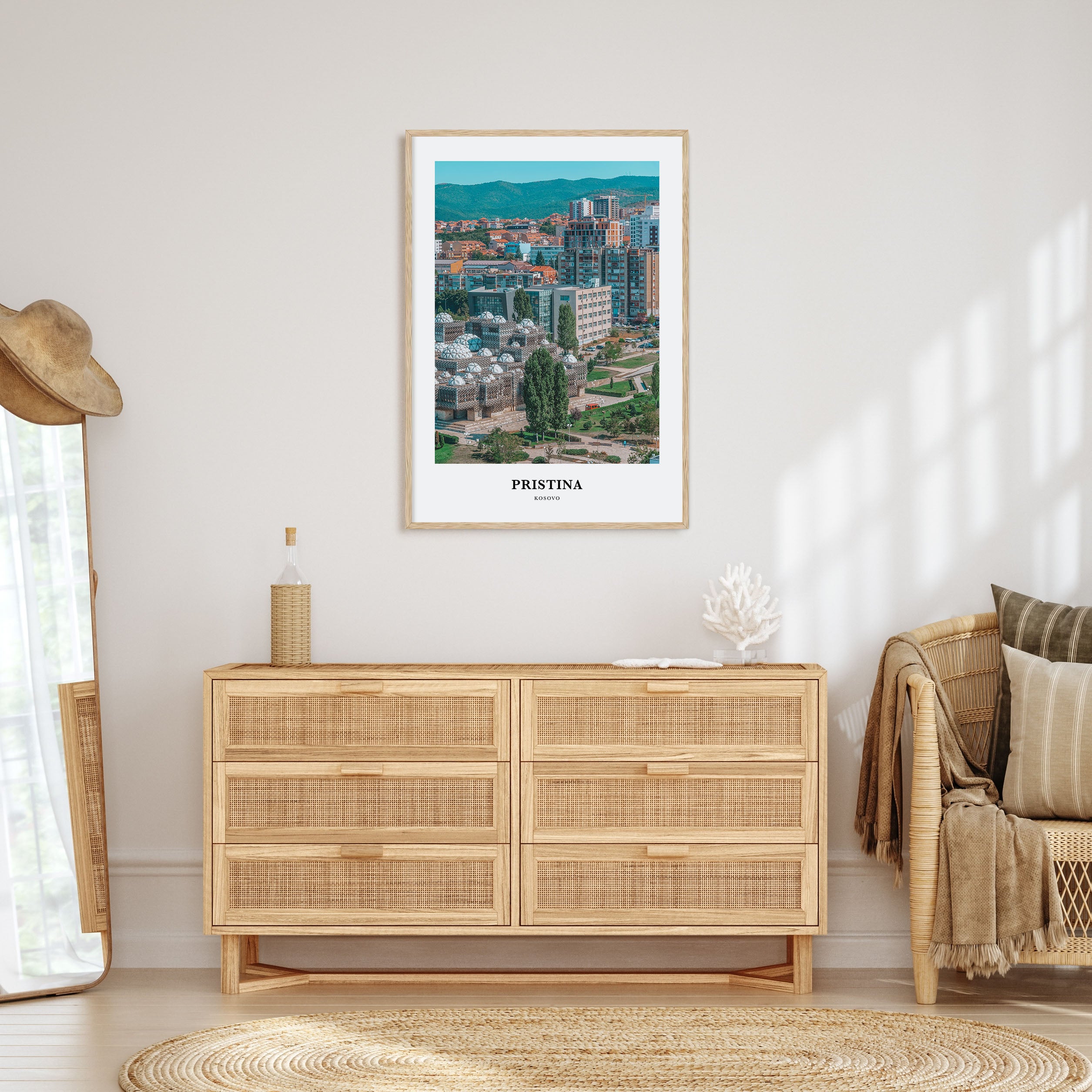 Pristina Portrait Color Poster