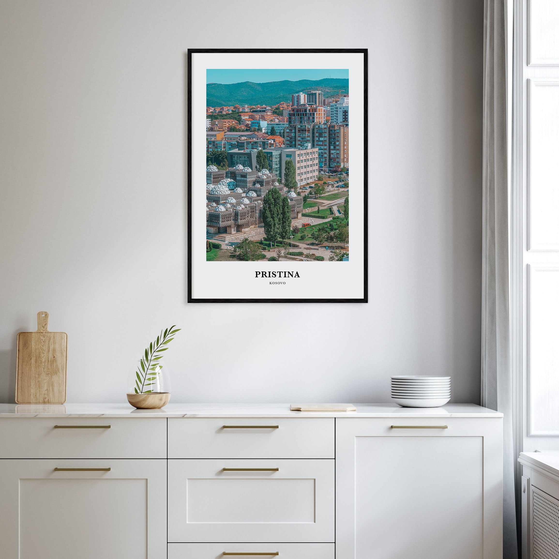 Pristina Portrait Color Poster