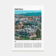 Pristina Travel Color Poster