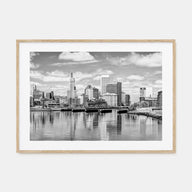 Providence Landscape B&W Poster