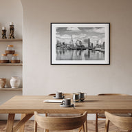 Providence Landscape B&W Poster