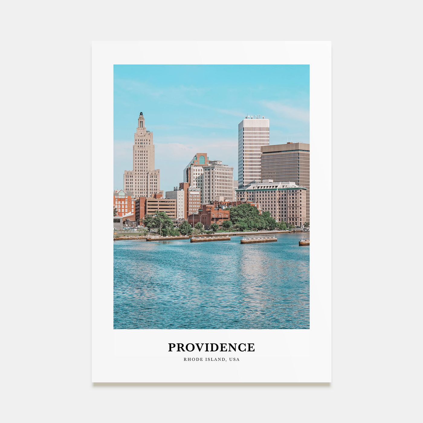 Providence Portrait Color Poster