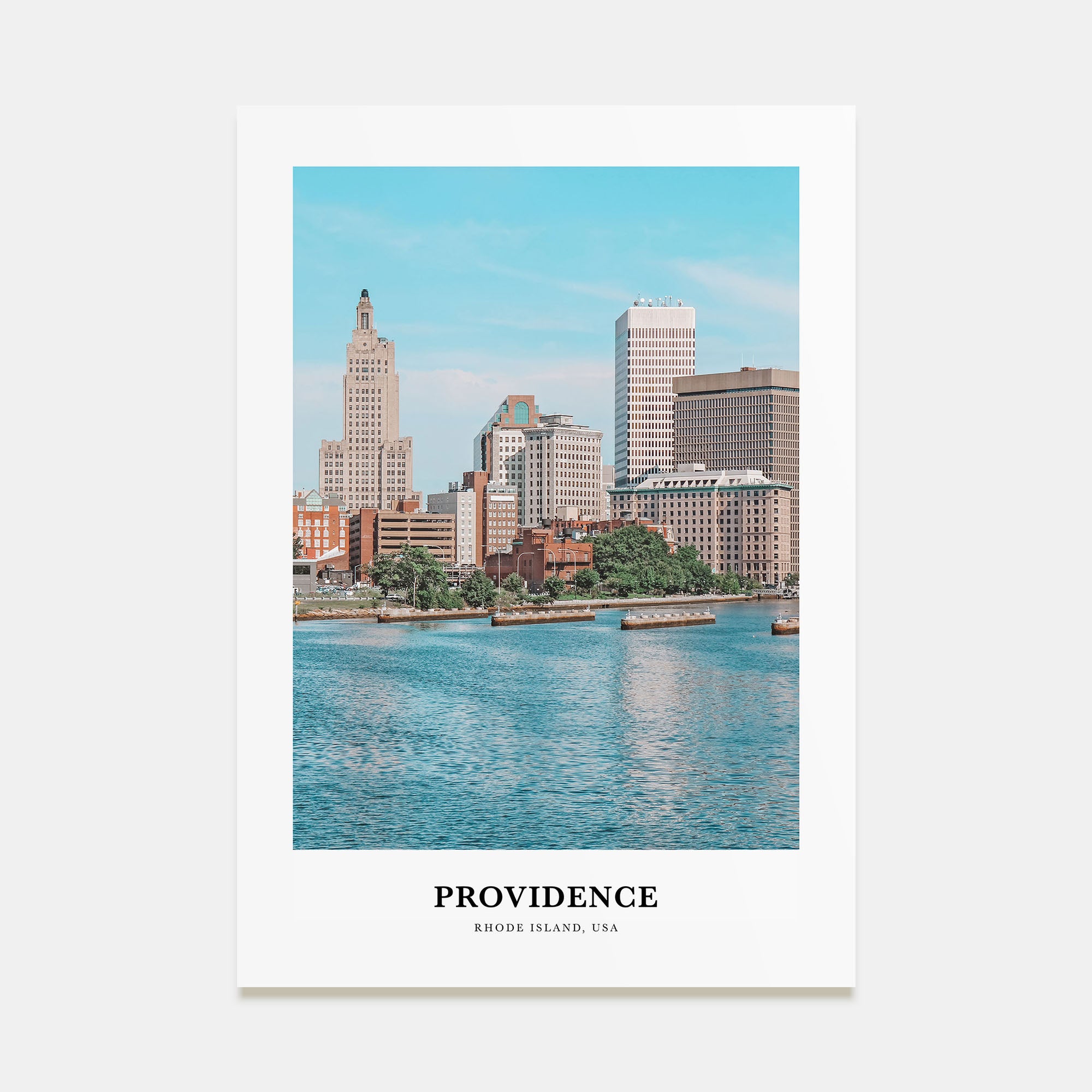 Providence Portrait Color Poster