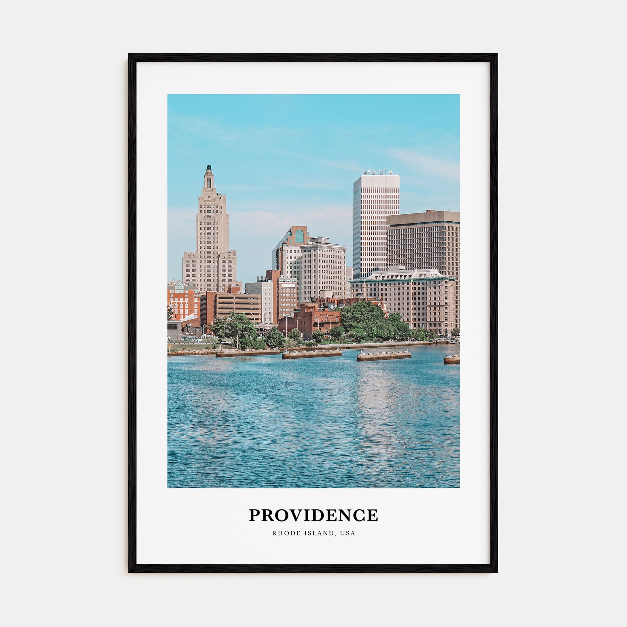 Providence Portrait Color Poster