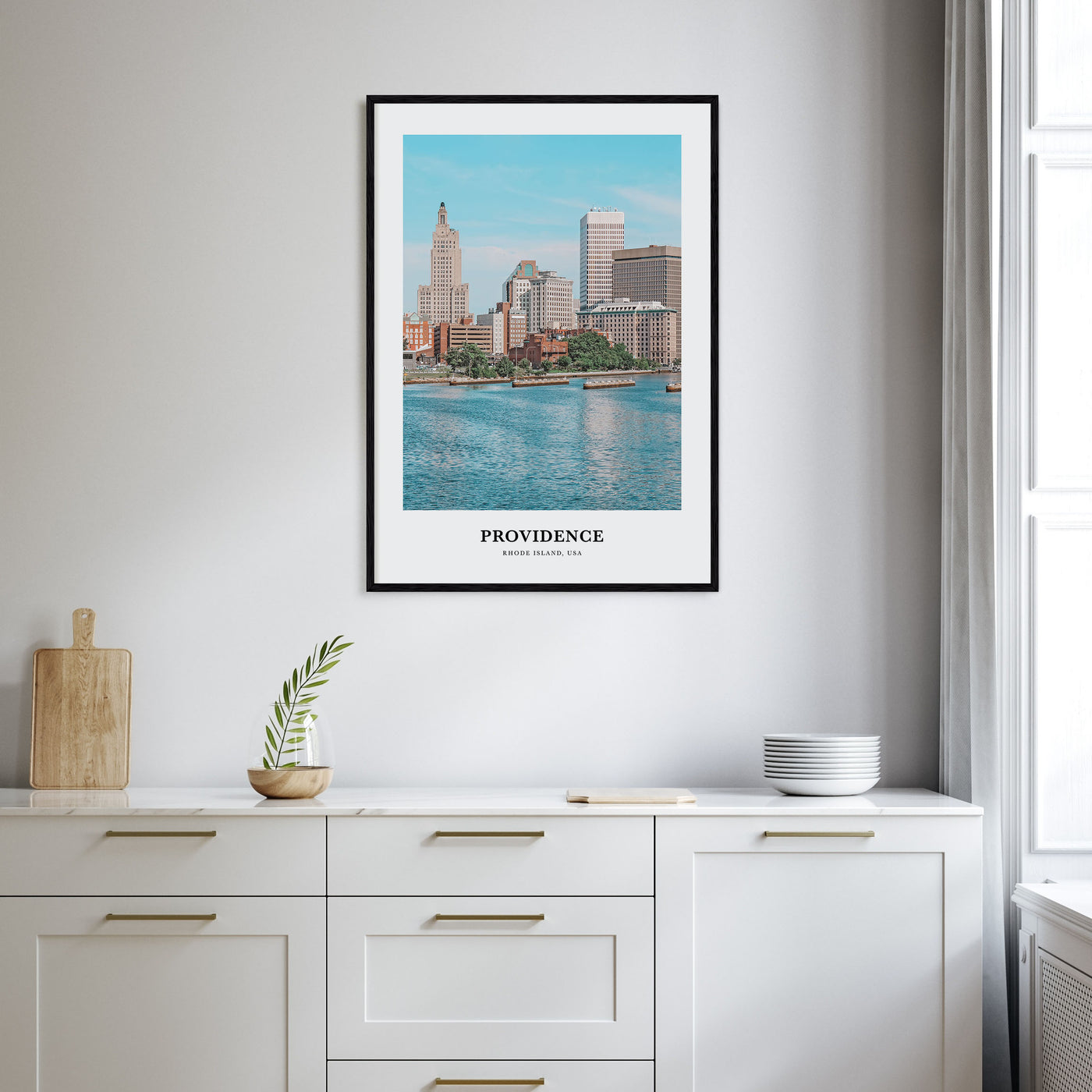 Providence Portrait Color Poster