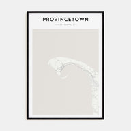 Provincetown Map Portrait Poster