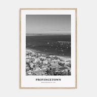 Provincetown Portrait B&W Poster