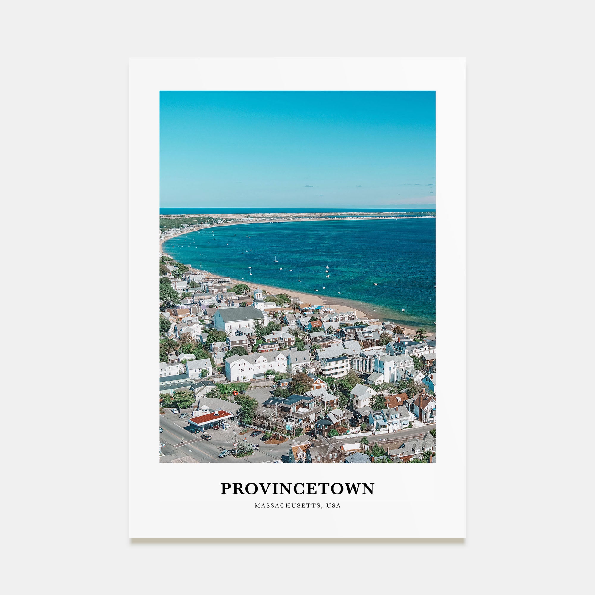 Provincetown Portrait Color Poster