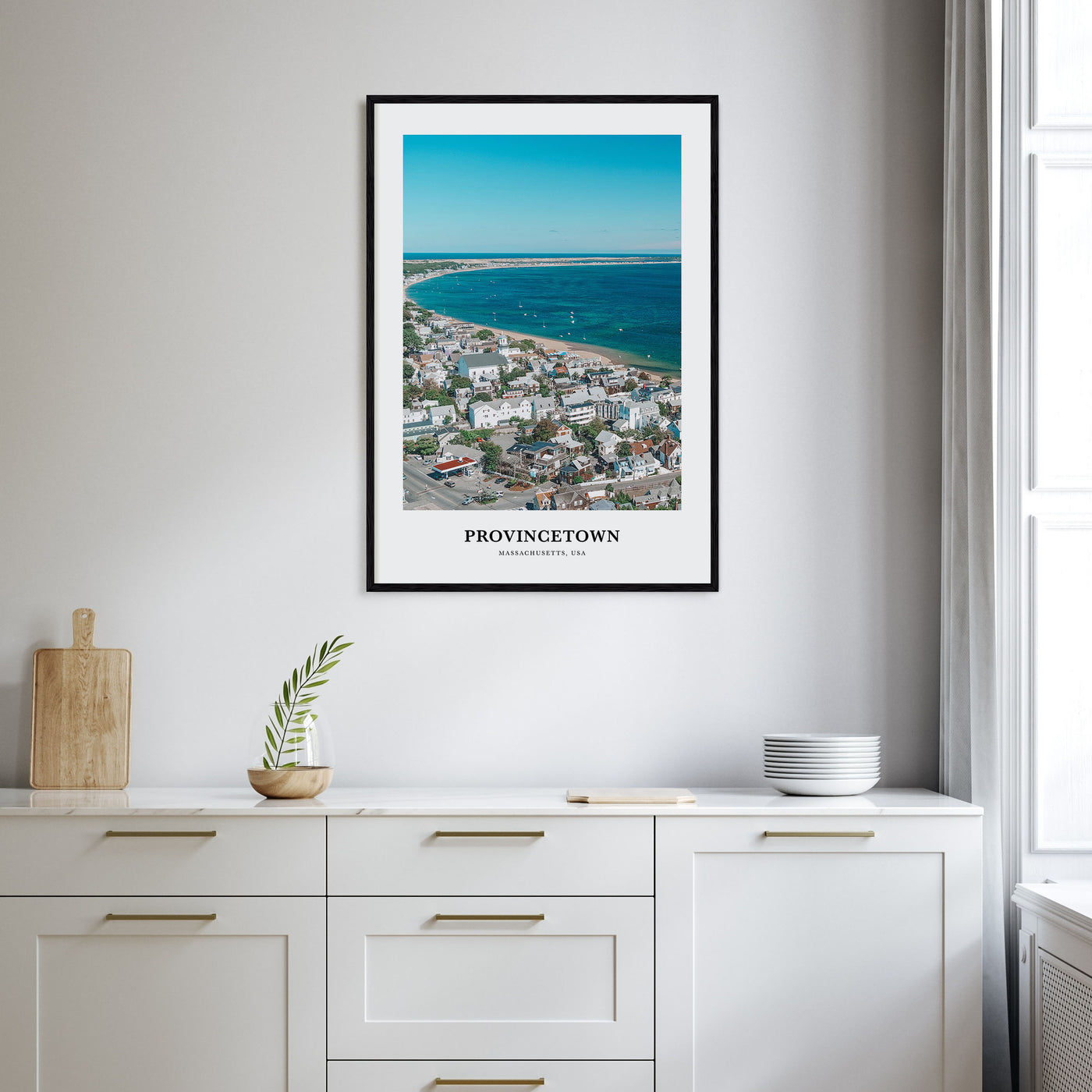 Provincetown Portrait Color Poster