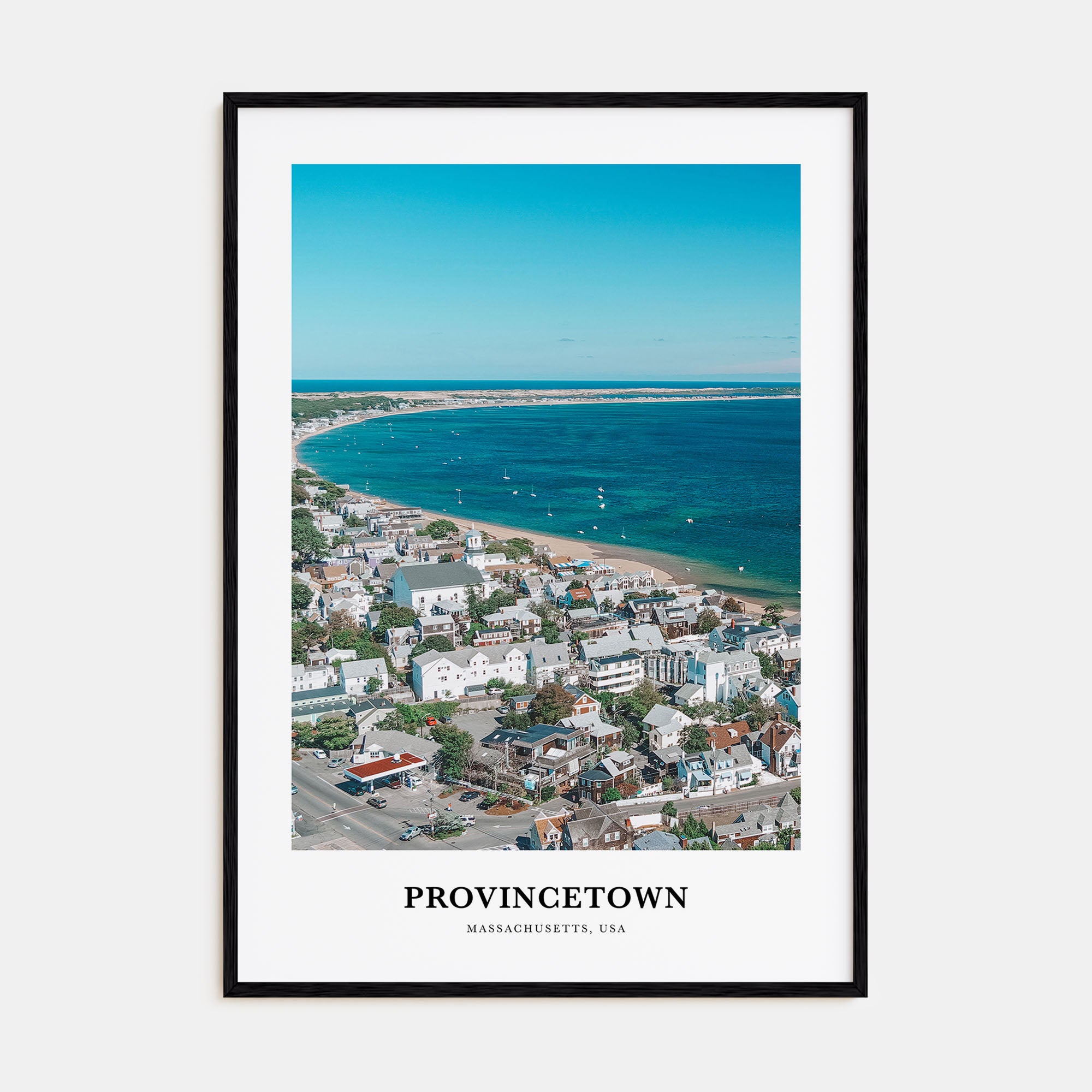 Provincetown Portrait Color Poster