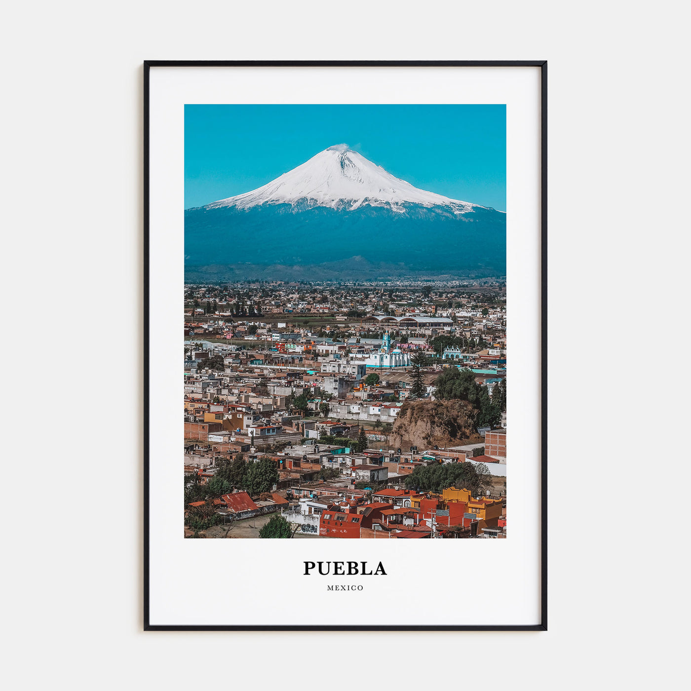 Puebla Portrait Color Poster