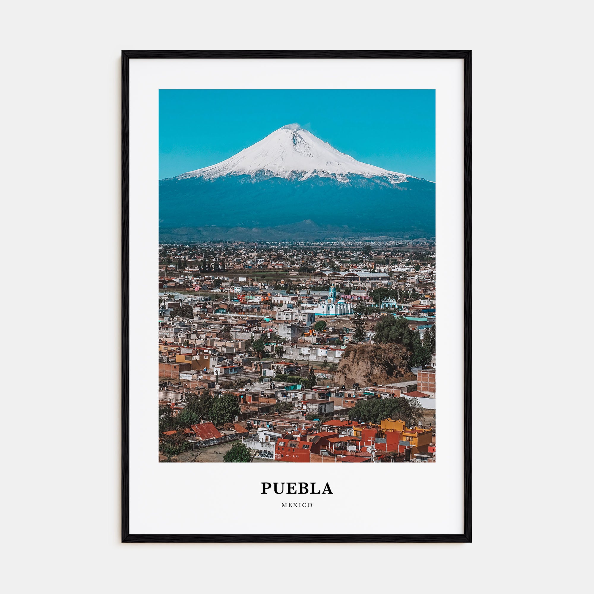 Puebla Portrait Color Poster