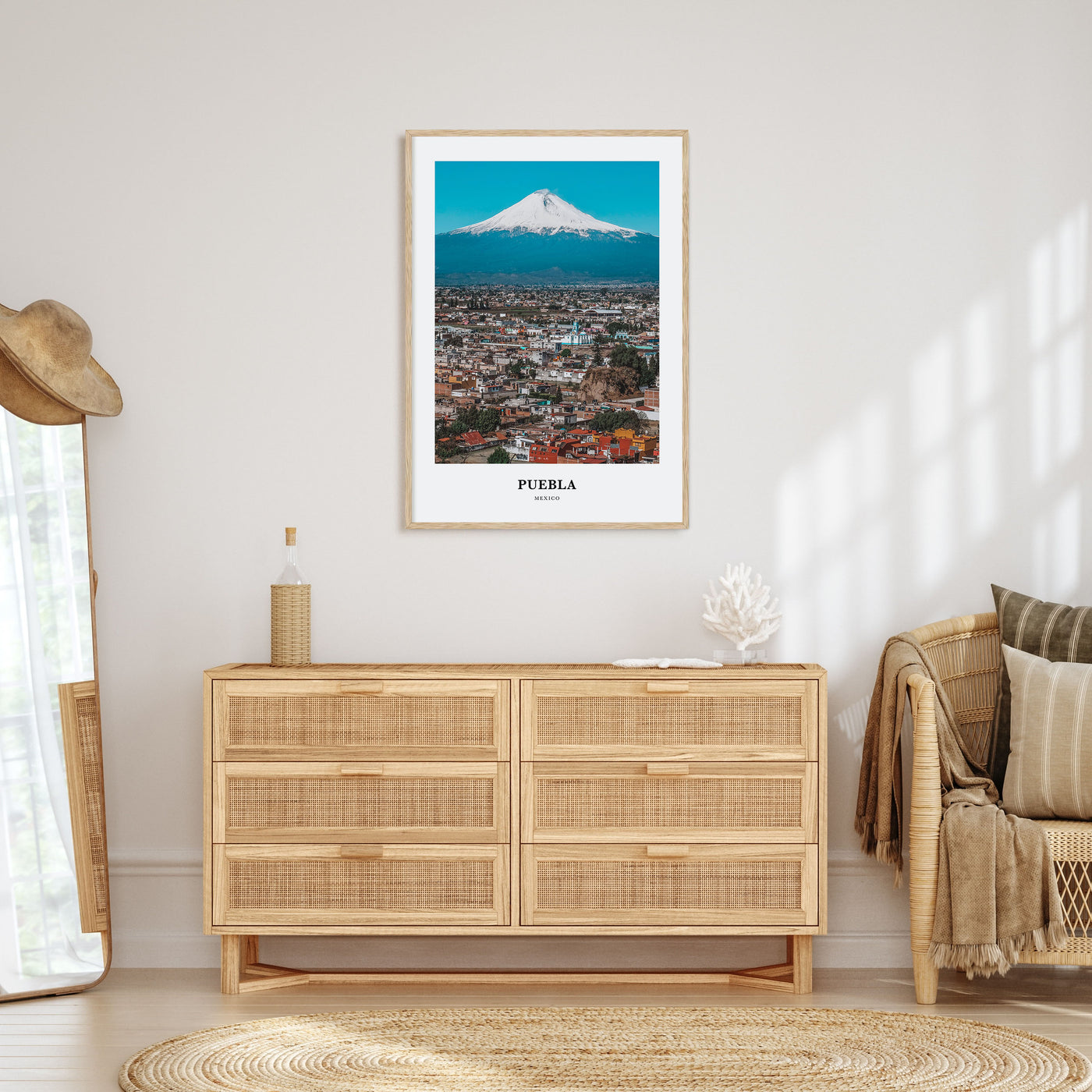 Puebla Portrait Color Poster
