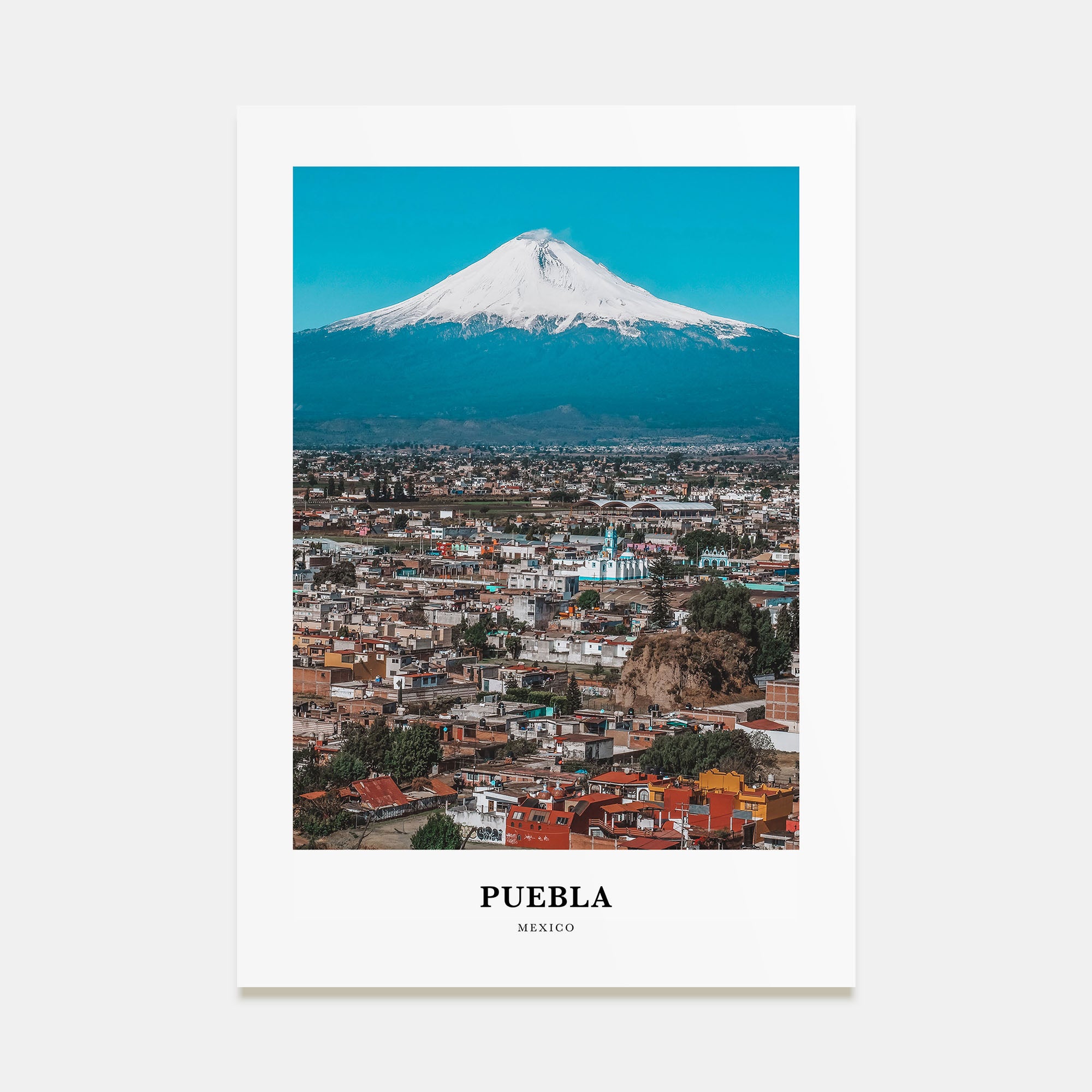 Puebla Portrait Color Poster