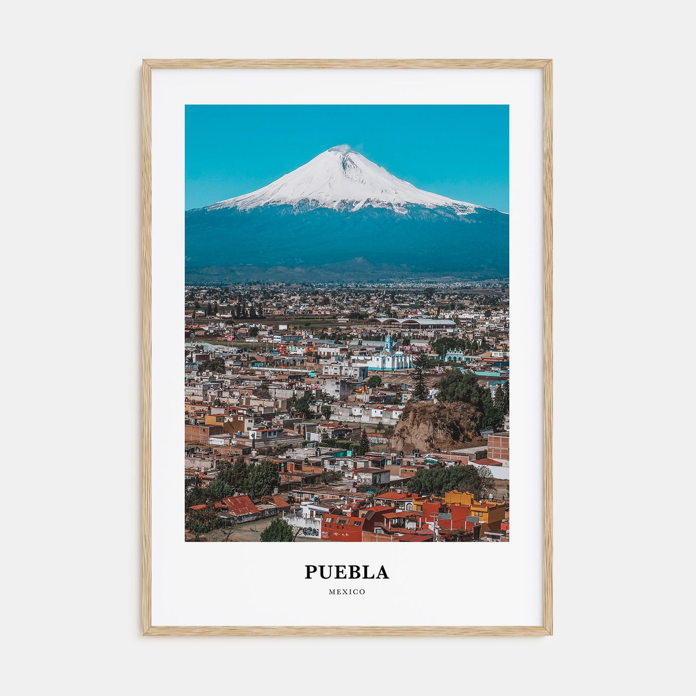 Puebla Portrait Color Poster