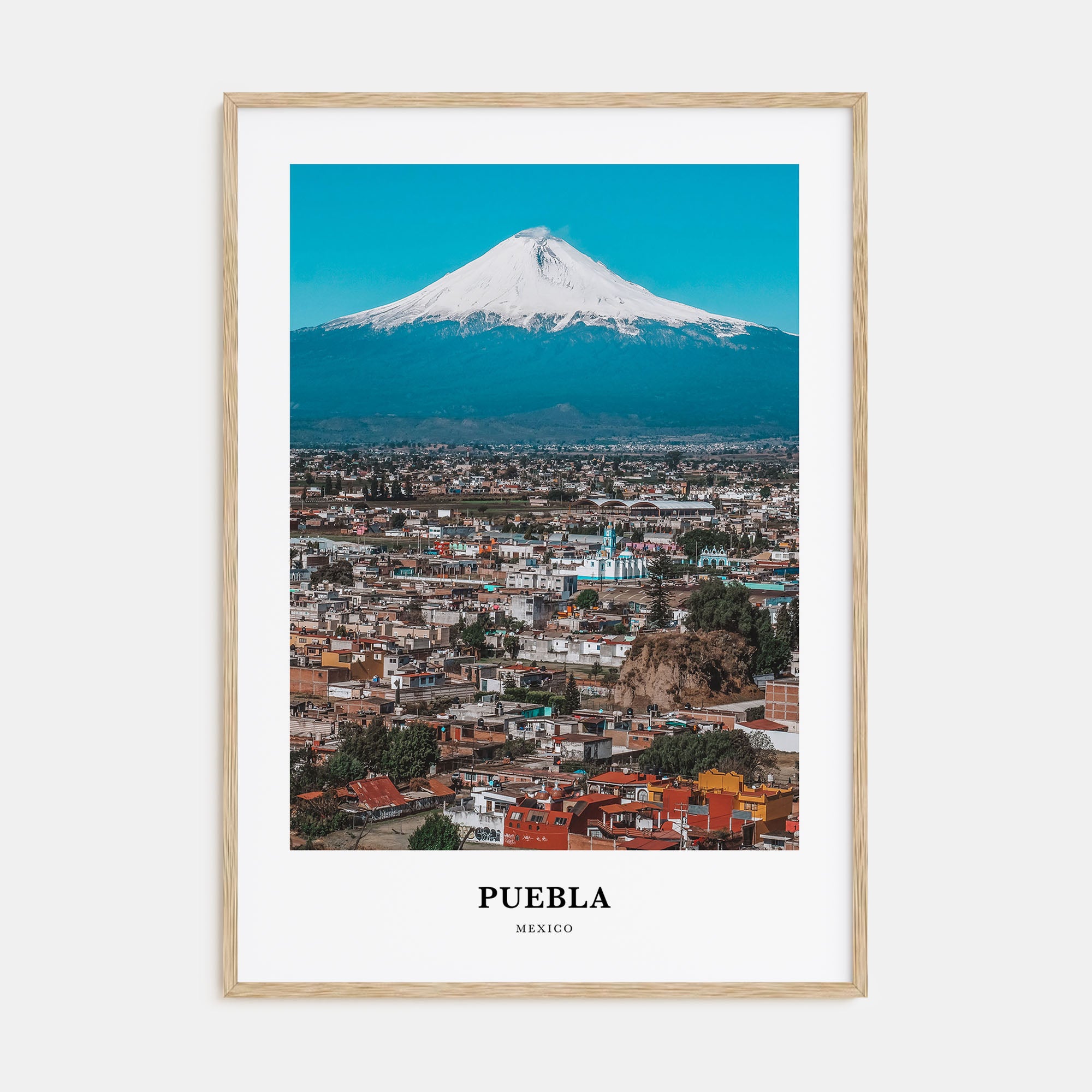 Puebla Portrait Color Poster