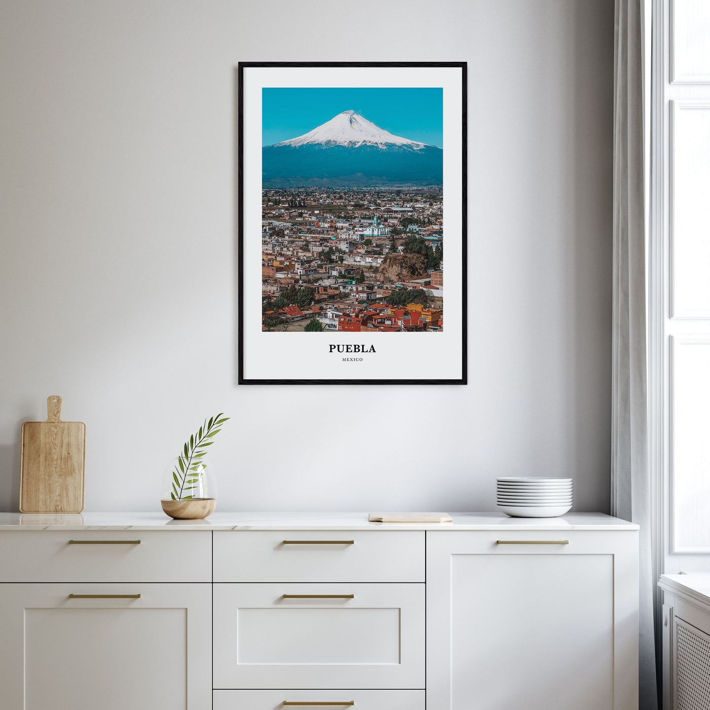 Puebla Portrait Color Poster