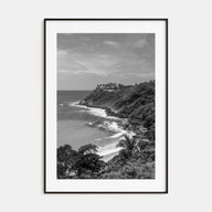 Puerto Escondido Photo B&W Poster