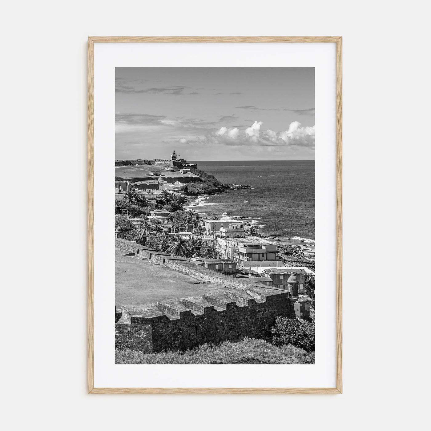 Puerto Rico Photo B&W No 1 Poster
