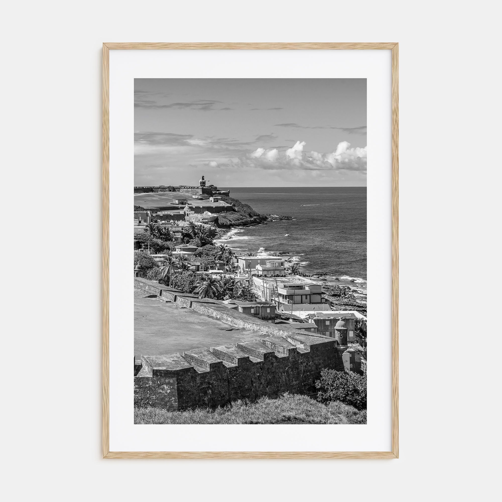 Puerto Rico Photo B&W No 1 Poster
