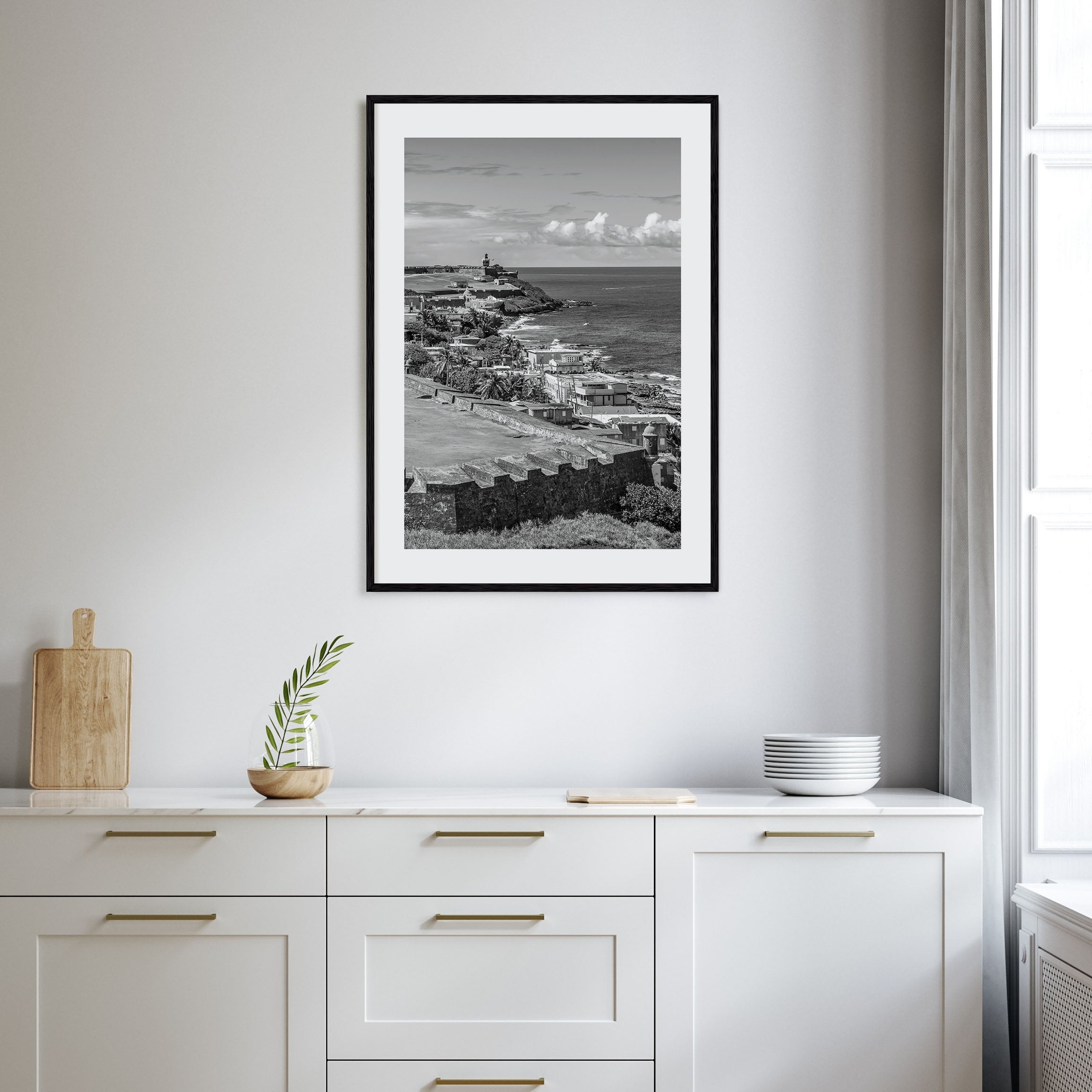 Puerto Rico Photo B&W No 1 Poster