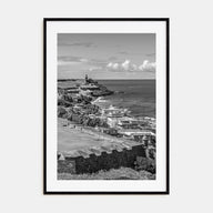 Puerto Rico Photo B&W No 1 Poster