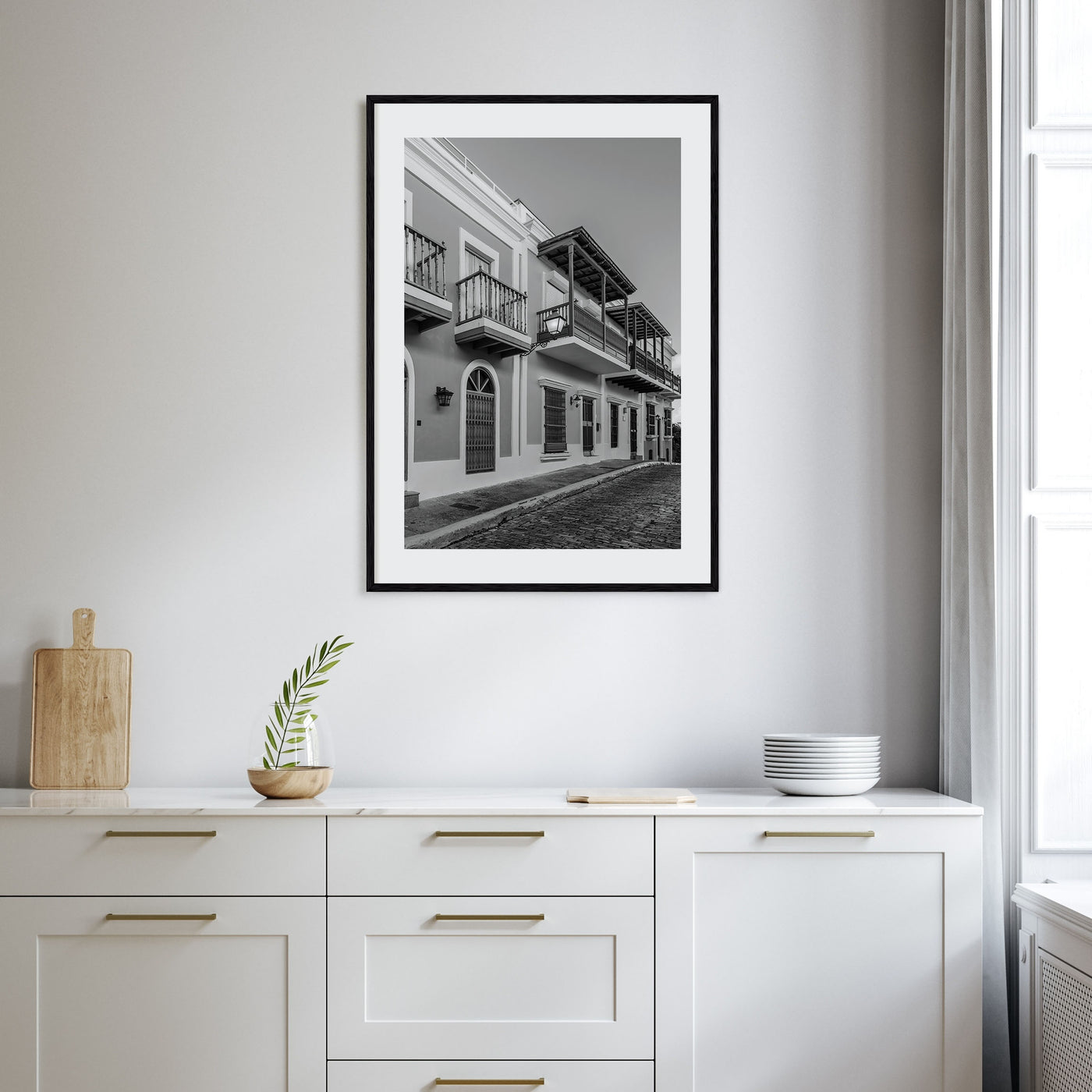 Puerto Rico Photo B&W No 2 Poster