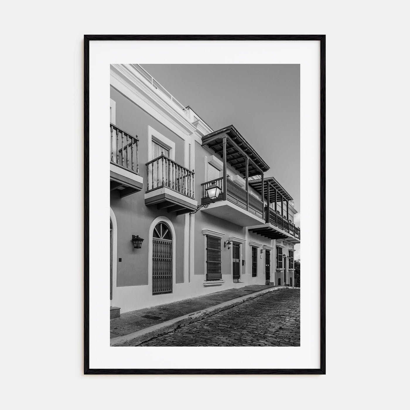 Puerto Rico Photo B&W No 2 Poster
