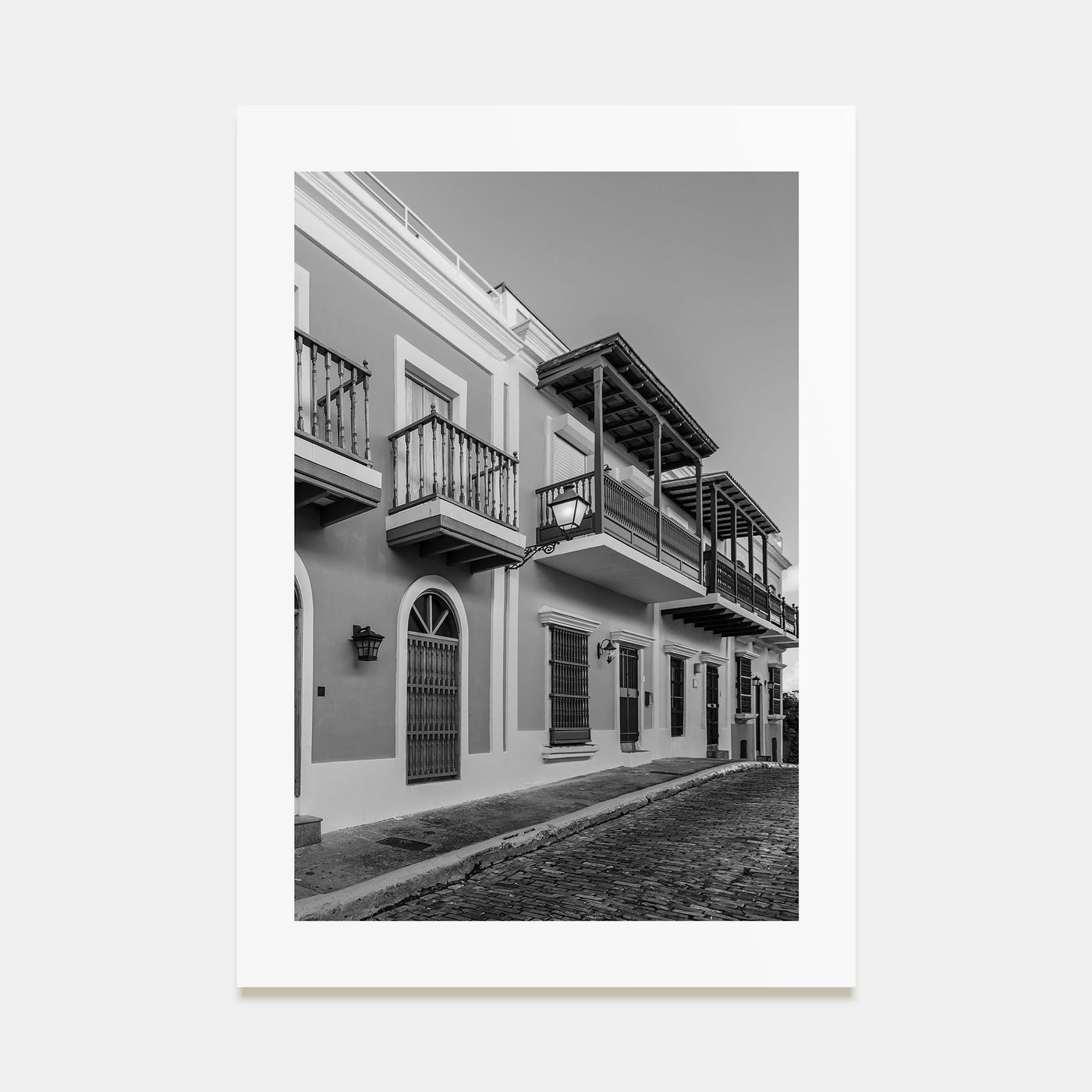 Puerto Rico Photo B&W No 2 Poster