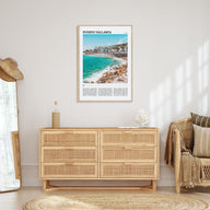Puerto Vallarta Travel Color Poster