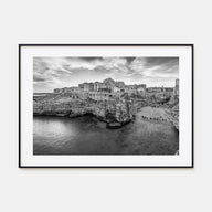 Puglia Landscape B&W Poster