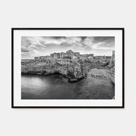 Puglia Landscape B&W Poster