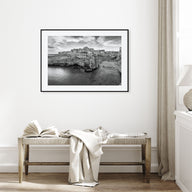 Puglia Landscape B&W Poster