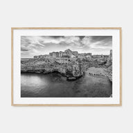 Puglia Landscape B&W Poster