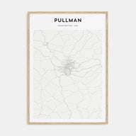 Pullman Map Portrait Poster