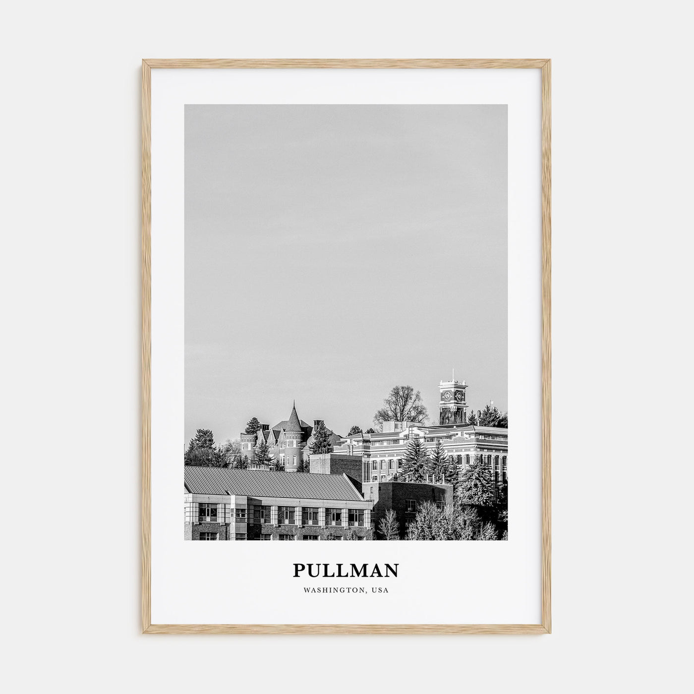 Pullman Portrait B&W Poster