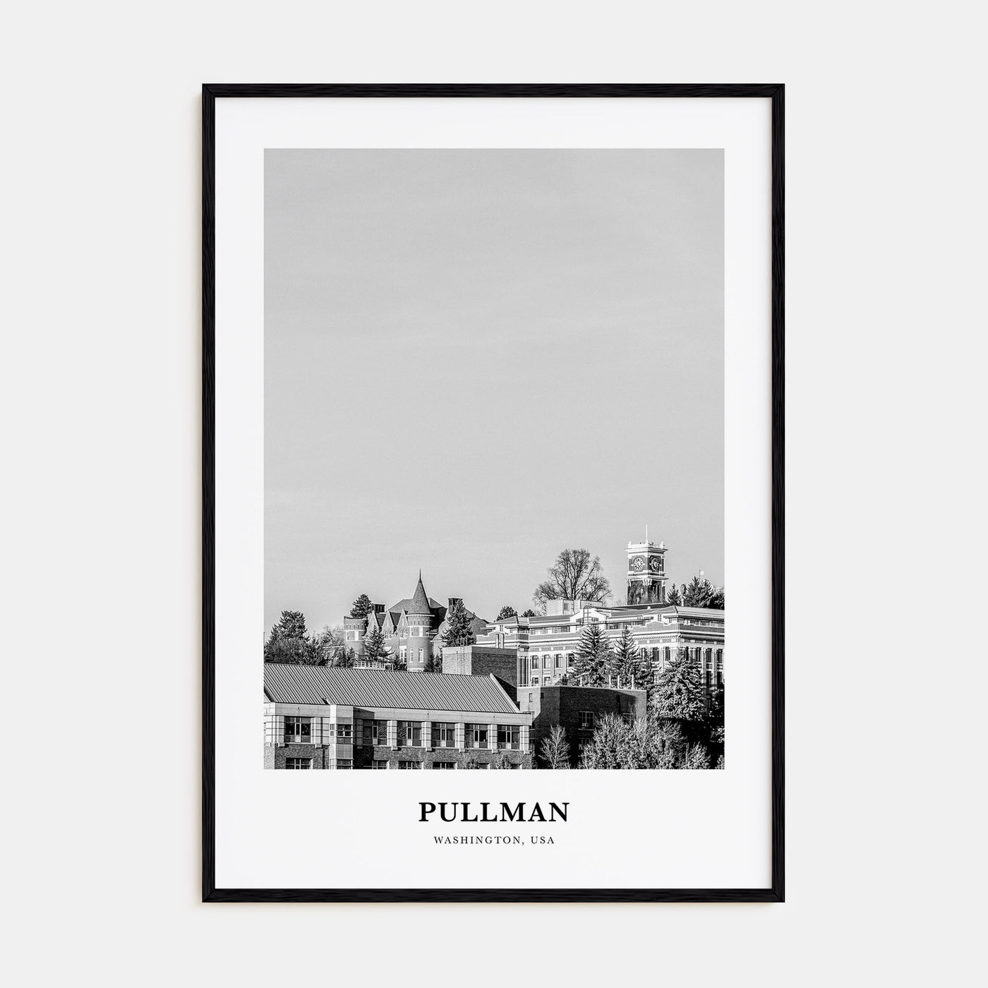 Pullman Portrait B&W Poster
