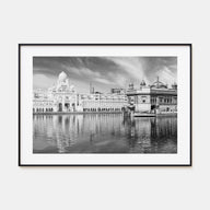 Punjab Landscape B&W Poster
