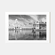 Punjab Landscape B&W Poster