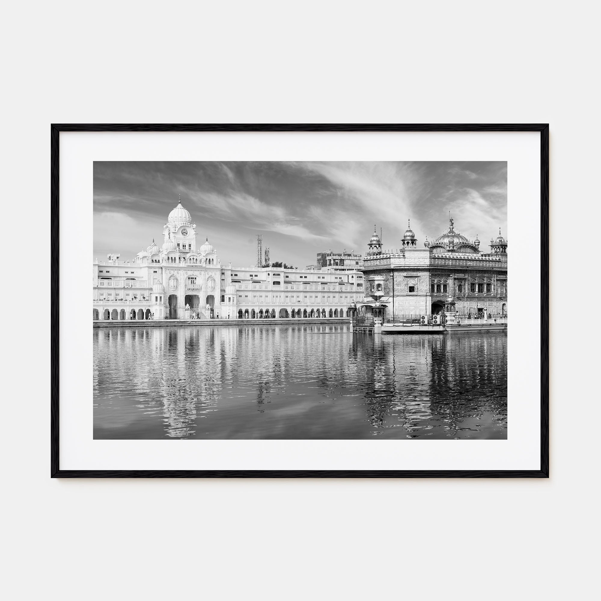 Punjab Landscape B&W Poster