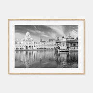 Punjab Landscape B&W Poster