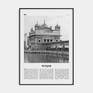 Punjab Travel B&W Poster