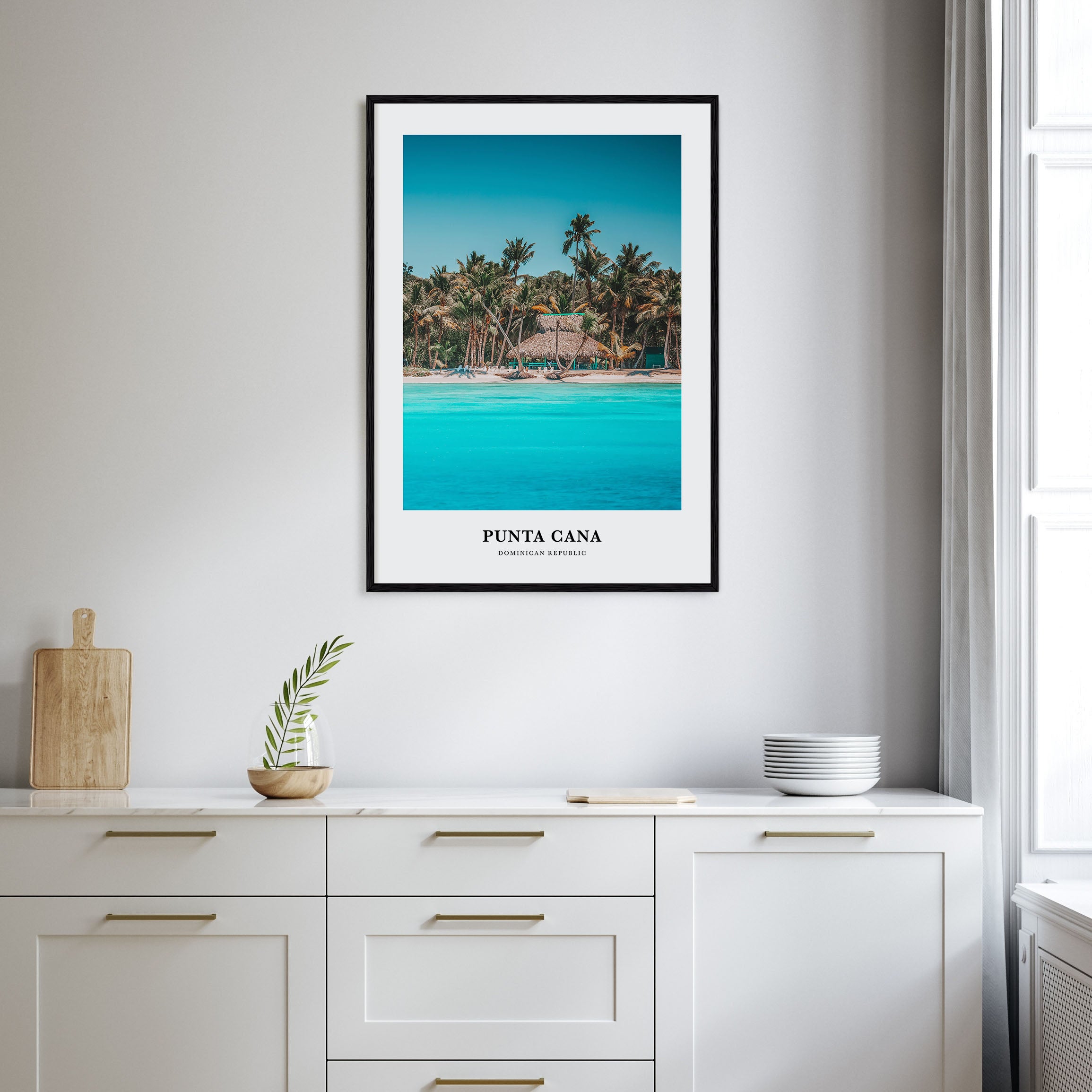 Punta Cana Portrait Color Poster