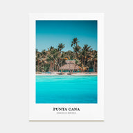 Punta Cana Portrait Color Poster