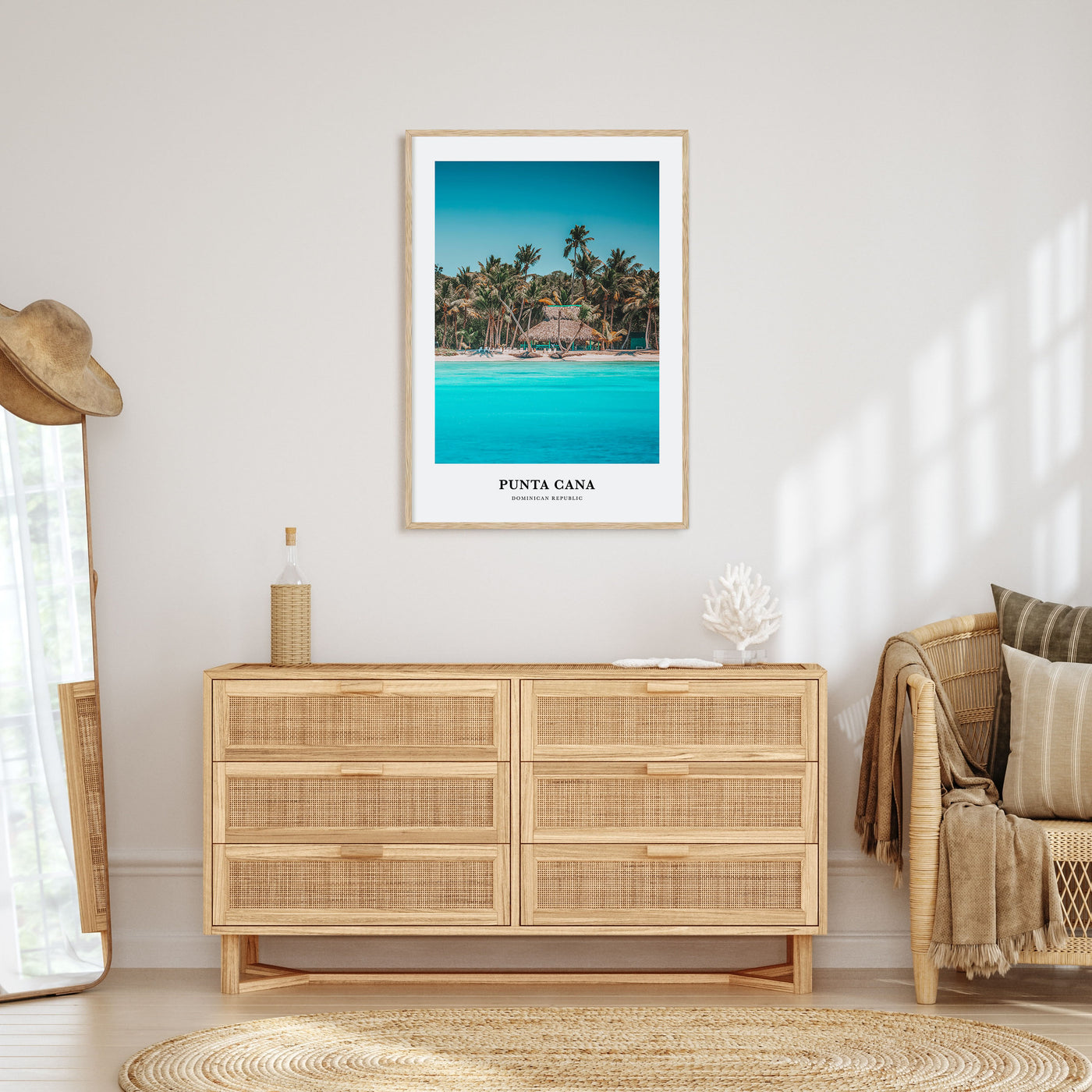 Punta Cana Portrait Color Poster