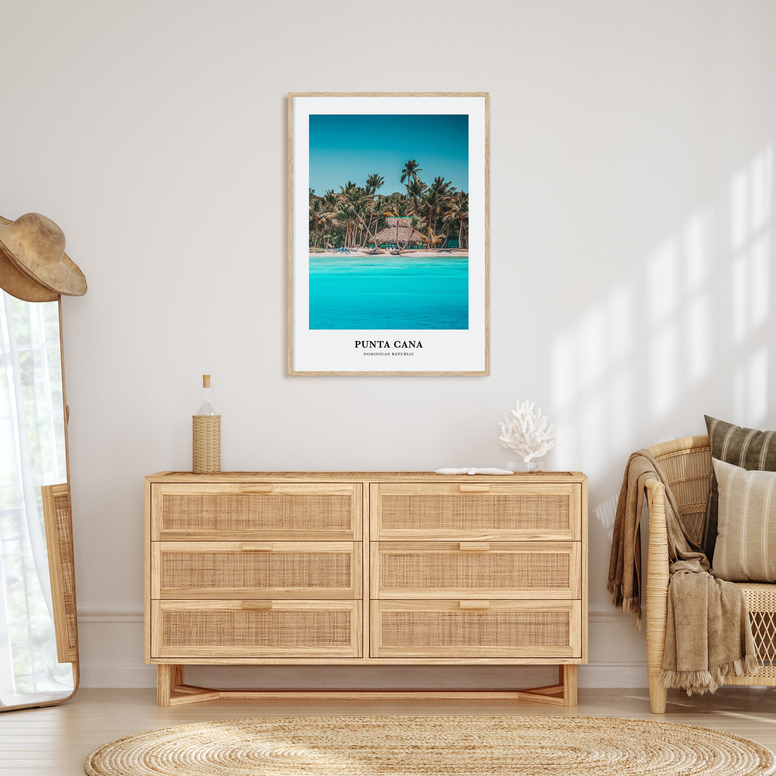 Punta Cana Portrait Color Poster